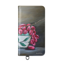 Load image into Gallery viewer, Bowl of Grapes - PHONE CASE WALLET for Samsung & iPhones - by Kerry Sandhu Art