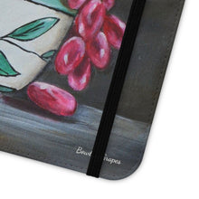 Load image into Gallery viewer, Bowl of Grapes - PHONE CASE WALLET for Samsung & iPhones - by Kerry Sandhu Art