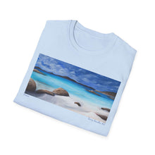 Load image into Gallery viewer, T-Shirt made from very soft materials, no side seams. Feels like bliss to wear! Many designs by Kerry Sandhu Art