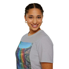 Load image into Gallery viewer, T-Shirt made from very soft materials, no side seams. Feels like bliss to wear! Many designs by Kerry Sandhu Art