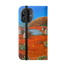 Load image into Gallery viewer, Beds Are Burning - PHONE CASE WALLET - by Kerry Sandhu Art