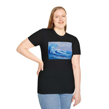 Load image into Gallery viewer, T-Shirt made from very soft materials, no side seams. Feels like bliss to wear! Many designs by Kerry Sandhu Art
