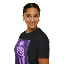 Load image into Gallery viewer, T-Shirt made from very soft materials, no side seams. Feels like bliss to wear! Many designs by Kerry Sandhu Art