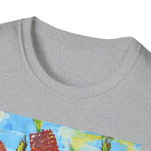 Load image into Gallery viewer, T-Shirt made from very soft materials, no side seams. Feels like bliss to wear! Many designs by Kerry Sandhu Art