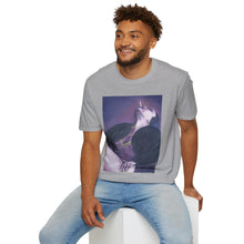 Load image into Gallery viewer, T-Shirt made from very soft materials, no side seams. Feels like bliss to wear! Many designs by Kerry Sandhu Art