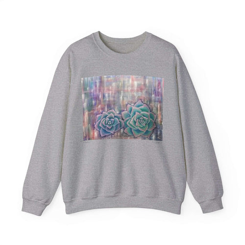 Sweatshirt 50/50 Cotton/Polyester, Medium-heavy fabric, Loose fit, true to size, Original art designs by Kerry Sandhu Art