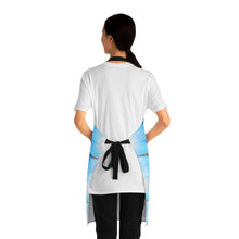 Load image into Gallery viewer, Apron - lightweight, silky finish 100% polyester, two front pockets. Many original artwork designs by Kerry Sandhu Art
