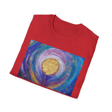 Load image into Gallery viewer, T-Shirt made from very soft materials, no side seams. Feels like bliss to wear! Many designs by Kerry Sandhu Art
