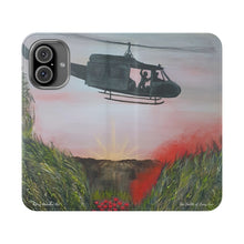 Load image into Gallery viewer, The Battle of Long Tan - PHONE CASE WALLET - by Kerry Sandhu Art