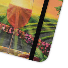 Load image into Gallery viewer, Wine Time in the Ferguson - PHONE CASE WALLET - by Kerry Sandhu Art