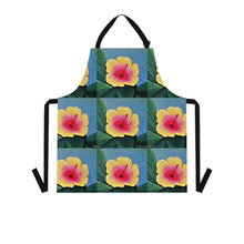 Load image into Gallery viewer, Apron - lightweight, silky finish 100% polyester, two front pockets. Many original artwork designs by Kerry Sandhu Art