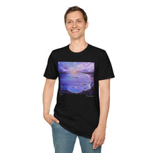 Load image into Gallery viewer, T-Shirt made from very soft materials, no side seams. Feels like bliss to wear! Many designs by Kerry Sandhu Art