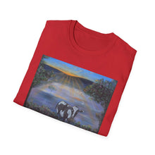 Load image into Gallery viewer, T-Shirt made from very soft materials, no side seams. Feels like bliss to wear! Many designs by Kerry Sandhu Art