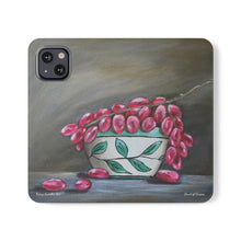 Load image into Gallery viewer, Bowl of Grapes - PHONE CASE WALLET for Samsung & iPhones - by Kerry Sandhu Art