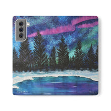 Load image into Gallery viewer, Aurora - PHONE CASE WALLET for Samsung & iPhones - by Kerry Sandhu Art