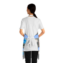 Load image into Gallery viewer, Apron - lightweight, silky finish 100% polyester, two front pockets. Many original artwork designs by Kerry Sandhu Art