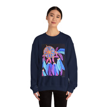 Load image into Gallery viewer, Sweatshirt 50/50 Cotton/Polyester, Medium-heavy fabric, Loose fit, true to size, Original art designs by Kerry Sandhu Art