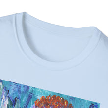 Load image into Gallery viewer, T-Shirt made from very soft materials, no side seams. Feels like bliss to wear! Many designs by Kerry Sandhu Art