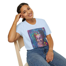 Load image into Gallery viewer, T-Shirt made from very soft materials, no side seams. Feels like bliss to wear! Many designs by Kerry Sandhu Art