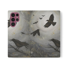 Load image into Gallery viewer, Come Join the Murder - PHONE CASE WALLET - by Kerry Sandhu Art