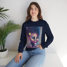 Load image into Gallery viewer, Sweatshirt 50/50 Cotton/Polyester, Medium-heavy fabric, Loose fit, true to size, Original art designs by Kerry Sandhu Art