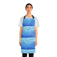 Load image into Gallery viewer, Apron - lightweight, silky finish 100% polyester, two front pockets. Many original artwork designs by Kerry Sandhu Art
