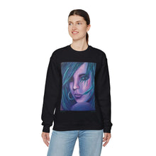 Load image into Gallery viewer, Sweatshirt 50/50 Cotton/Polyester, Medium-heavy fabric, Loose fit, true to size, Original art designs by Kerry Sandhu Art