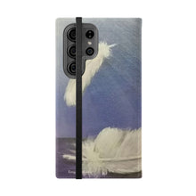 Load image into Gallery viewer, Three Little Birds (Faith) - PHONE CASE WALLET - by Kerry Sandhu Art