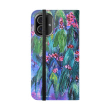 Load image into Gallery viewer, Rustic Flowering Gum - PHONE CASE WALLET - by Kerry Sandhu Art