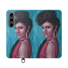 Load image into Gallery viewer, Girl On Fire - PHONE CASE WALLET - by Kerry Sandhu Art