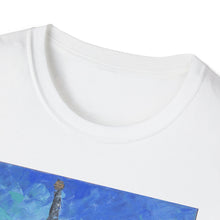 Load image into Gallery viewer, T-Shirt made from very soft materials, no side seams. Feels like bliss to wear! Many designs by Kerry Sandhu Art