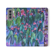 Load image into Gallery viewer, Rustic Flowering Gum - PHONE CASE WALLET - by Kerry Sandhu Art