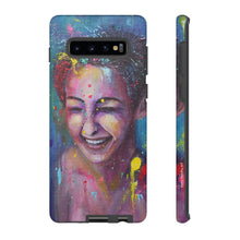 Load image into Gallery viewer, Raining Glitter - TOUGH PHONE CASES for Samsung & iPhones - by Kerry Sandhu Art