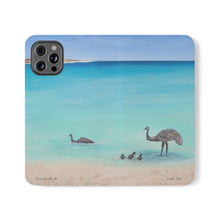 Load image into Gallery viewer, Surfin' Bird - PHONE CASE WALLET for Samsung & iPhones - by Kerry Sandhu Art