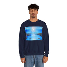 Load image into Gallery viewer, Sweatshirt 50/50 Cotton/Polyester, Medium-heavy fabric, Loose fit, true to size, Original art designs by Kerry Sandhu Art