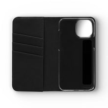 Load image into Gallery viewer, Phone case wallet with an Australian and New Zealand soldier back to back with light-horsemen in the background and poppies in the foreground
