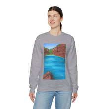 Load image into Gallery viewer, Sweatshirt 50/50 Cotton/Polyester, Medium-heavy fabric, Loose fit, true to size, Original art designs by Kerry Sandhu Art