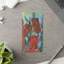 Load image into Gallery viewer, Rustic Bottle Brush - PHONE CASE WALLET - by Kerry Sandhu Art