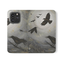 Load image into Gallery viewer, Come Join the Murder - PHONE CASE WALLET - by Kerry Sandhu Art