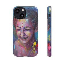 Load image into Gallery viewer, Raining Glitter - TOUGH PHONE CASES for Samsung & iPhones - by Kerry Sandhu Art