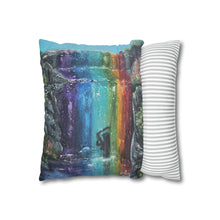 Load image into Gallery viewer, Indoor cushion covers, 100% Polyester cover, double sided print, concealed zip. Original artwork designs by Kerry Sandhu Art