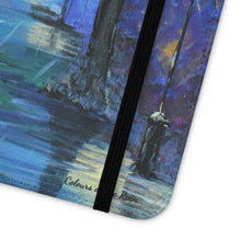 Load image into Gallery viewer, Colours of the Rain - PHONE CASE WALLET - by Kerry Sandhu Art