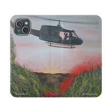Load image into Gallery viewer, The Battle of Long Tan - PHONE CASE WALLET - by Kerry Sandhu Art