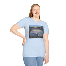 Load image into Gallery viewer, T-Shirt made from very soft materials, no side seams. Feels like bliss to wear! Many designs by Kerry Sandhu Art
