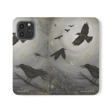 Load image into Gallery viewer, Come Join the Murder - PHONE CASE WALLET - by Kerry Sandhu Art