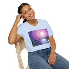 Load image into Gallery viewer, T-Shirt made from very soft materials, no side seams. Feels like bliss to wear! Many designs by Kerry Sandhu Art