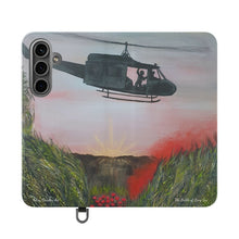 Load image into Gallery viewer, The Battle of Long Tan - PHONE CASE WALLET - by Kerry Sandhu Art