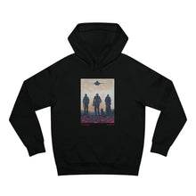 Load image into Gallery viewer, Hoodie 80/20 cotton/polyester anti-pill fleece, has a kangaroo pocket, sleeve cuff ribbing & is preshrunk by Kerry Sandhu Art