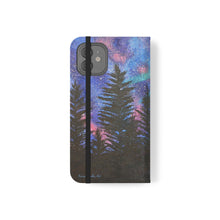 Load image into Gallery viewer, Northern Lights - PHONE CASE WALLET - by Kerry Sandhu Art