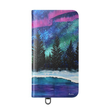 Load image into Gallery viewer, Aurora - PHONE CASE WALLET for Samsung & iPhones - by Kerry Sandhu Art